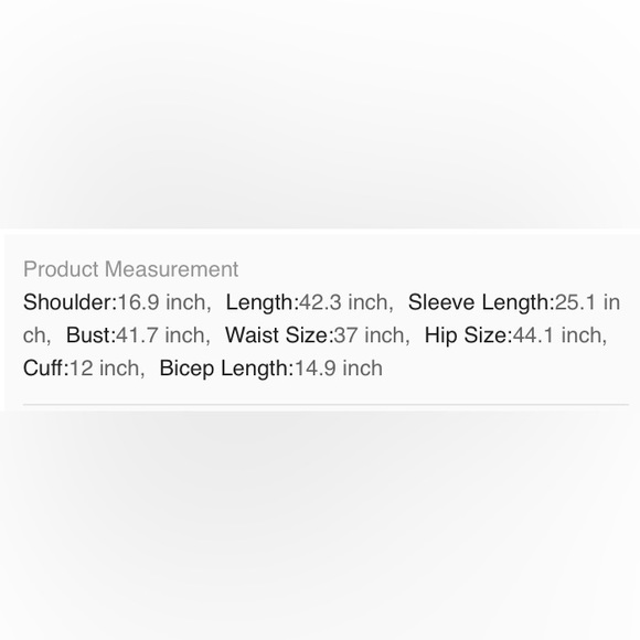 (B5) NEW SHEIN Unity Lapel Neck Double Breasted Fuzzy Cuff Overcoat, Size L,NWOT - Picture 15 of 16